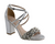 Hira Silver Shimmer Prom Shoes: Paradox London P2101, Size- 7.5M