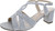 Paradox London Pink Women's Nadia, Silver, Size- 11 Medium