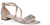 Paradox London -Low Block Heel Sandals with Stones, Champagne, Size -9.5
