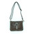 Savana No.TO-789 TN Ladies Faux Leather Tooled Crossbody Bag, Tan