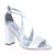 Dyeables, Women's Micah Strappy Sandal,  White, 7.5 M US