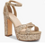 Touch Ups Women's Jemma Heeled Sandal, Champagne, Size 9