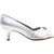 Dyeables Women's Kristin Dress Pump (White,7)