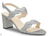 Touch Ups Simone Pewter Glitter Block Heel Sandals, Size - 6.5M