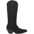 Dingo Womens Sweetwater Snip Toe Boots Knee High Mid Heel 2-3", Black - Size 10 M