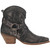 Dingo Womens Gummy Bear Snip Toe Boots Ankle Mid Heel 2-3",  Black, 8.5M