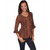 Scully HC67-COP-M Honey Creek Ladies Sleeve Blouse - Copper, Medium