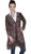 Scully L165-67-S Womens Leather Fringe Embroidered Suede Coat - Expresso Boar Suede, Small