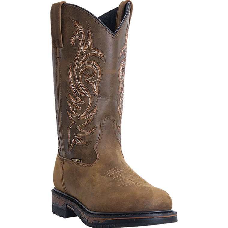 Laredo Men's  Hammer-Steel Toe Waterproof Tan Cheyenne  68132 Boot