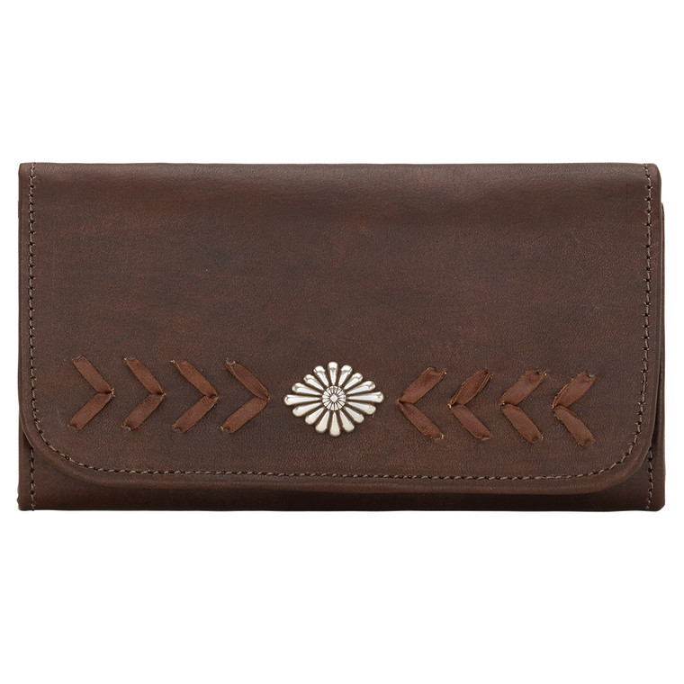 American West Ladies' Tri-Fold Wallet 5985282