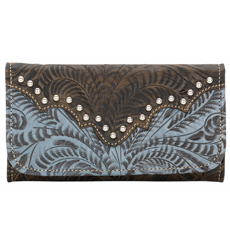 American West Annie's Secret Collection Ladies' Tri-Fold Wallet 9155282