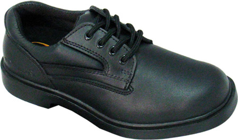 Men's Genuine Grip Footwear Slip-Resistant Steel Toe Oxford