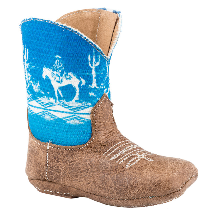 Roper Footwear Boys Infant Cowbaby Rider Cowboy Boot 2 Infant 09-016-7907-1383 TA