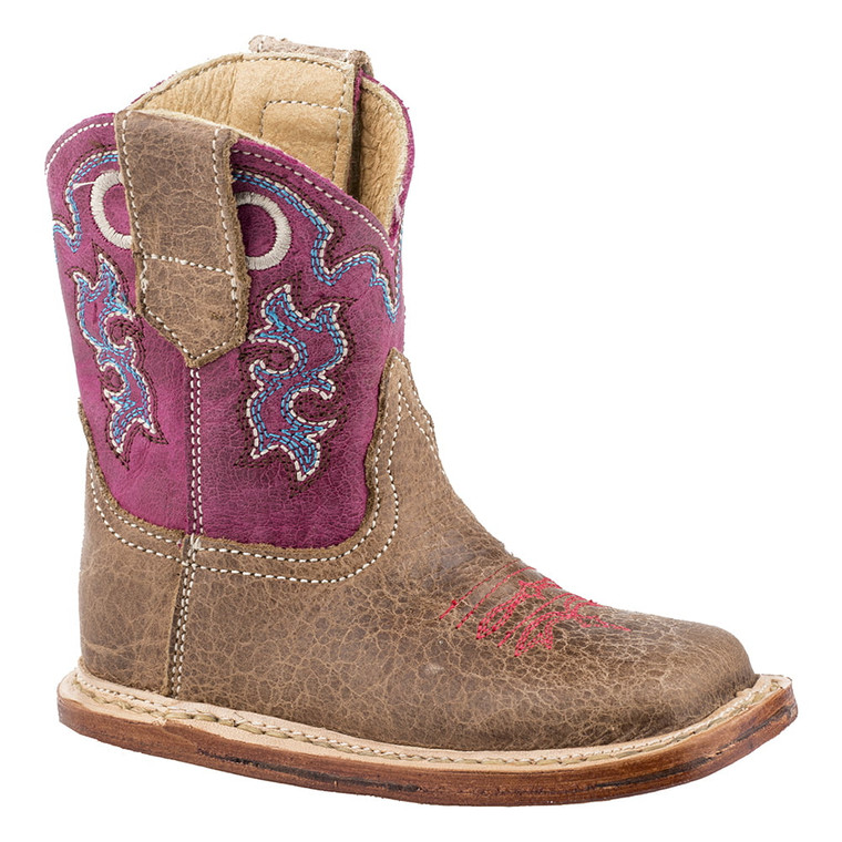 Roper Footwear Boys Infant Cowbaby Aurora Cowgirl Boot 09-016-7912-1385 TA