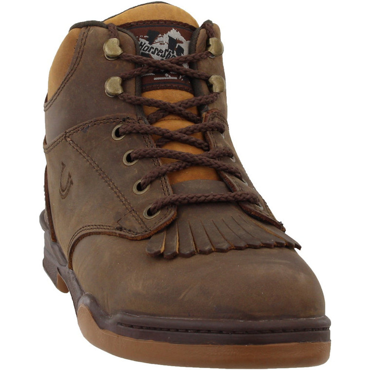 Roper  Womens Horseshoe Kiltie Hiking  Boots   Ankle 09-021-0350-0501 BR