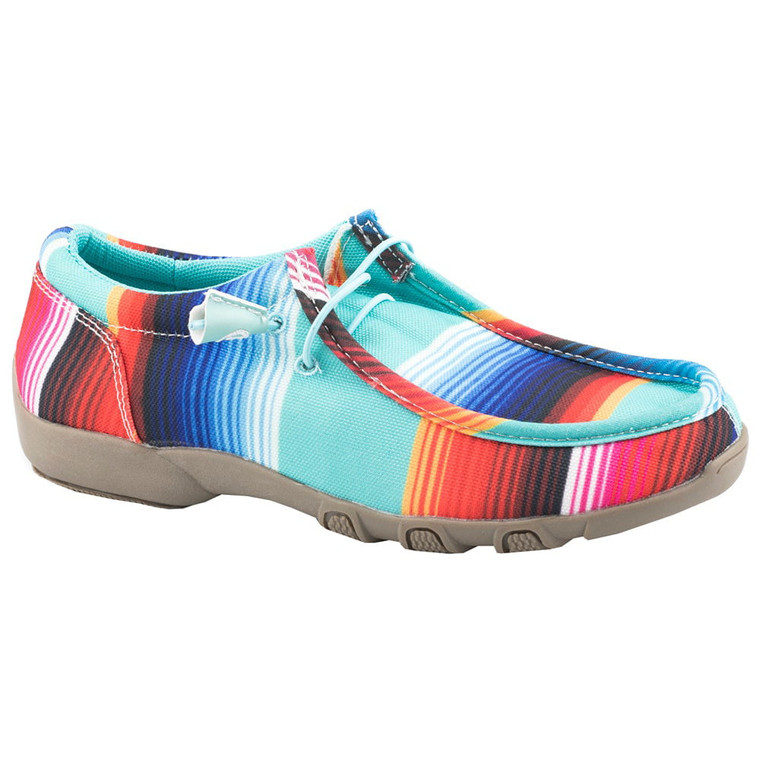 Roper  Womens Chillin Serape Slip On  Flats Casual Casual 09-021-1791-2868 BU