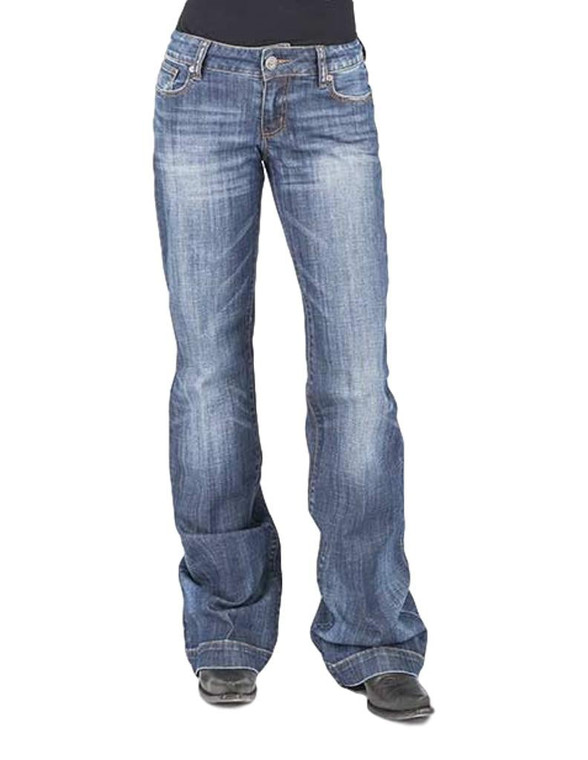 Stetson Western Jeans Womens Trouser Blue 11-054-0214-0803 BU