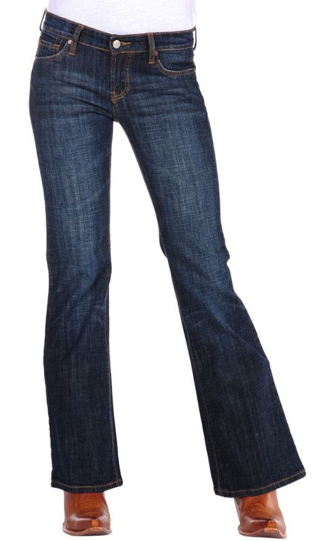 Stetson Western Denim Jeans Womens Royal Wash  Size- 00 S