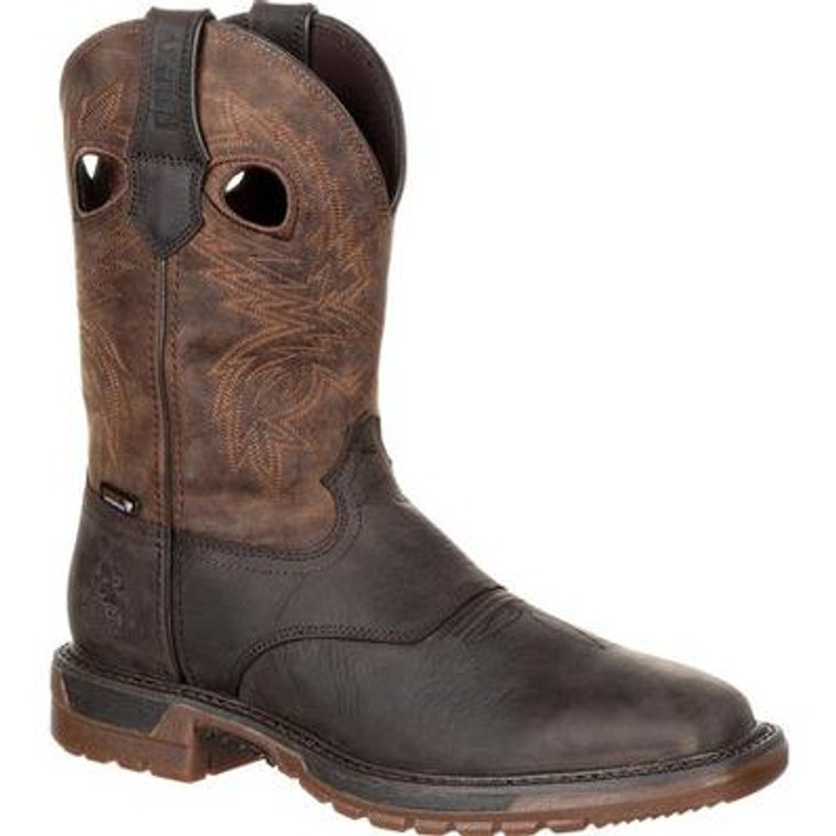 Rocky Men's Original Ride FLXAÊ Western Boot RKW0234 (Dark Brown,Size- 8.5 W)