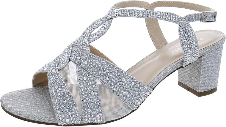 Paradox London Pink Women's Nadia, Silver, Size- 11 Medium