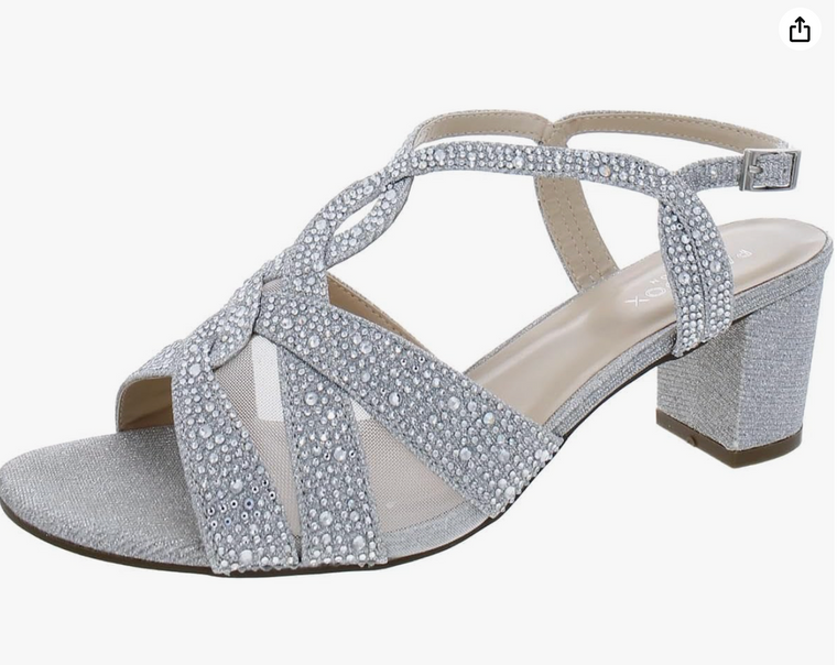 Paradox London Pink Women's Nadia, Silver, Size - 9.5W