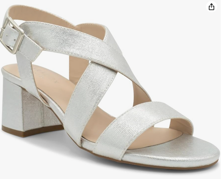 Paradox London Pink womens Ida, Silver, Size- 8