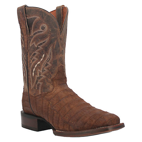 Dan Post Mens Mickey Square Toe Boots, Tan , Size 13D