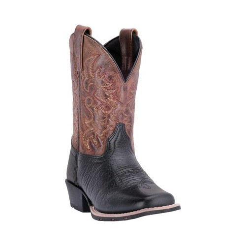 Children's Dan Post Boots Little River Cowboy Boot DPC2944 Children, Toe Black 3 D(M) US