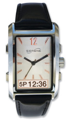 Serene VQ500 Vibrating Alarm Dress Watch