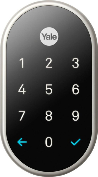 Nest x Yale Smart Lock with Nest Connect - Satin Nickel