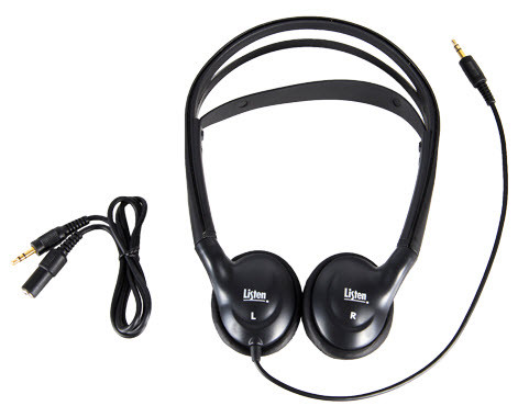 Listen Technologies LA-402 Universal Stereo Headphones