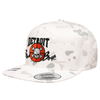 Detroit Bad Boys Multicam Alpine White Snapback Hat