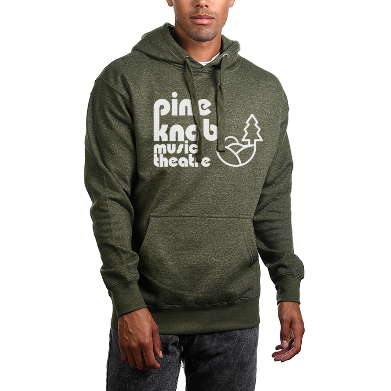hoodie military green