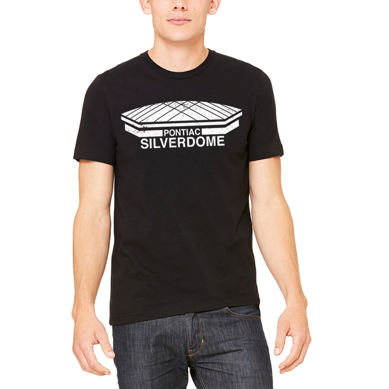 Motor Bad Black Silverdome T-Shirt - MI
