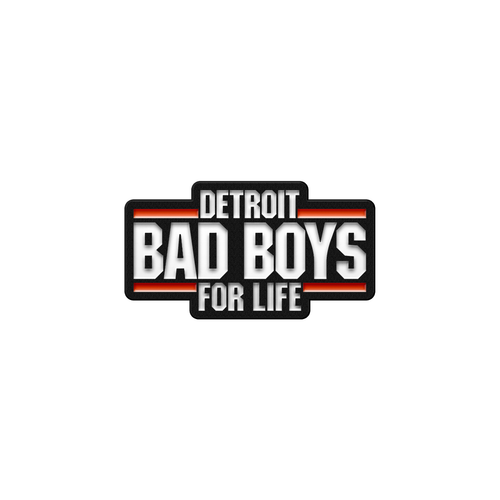 Motor City Bad Boys Detroit Bad Boys For Life Lapel Pin