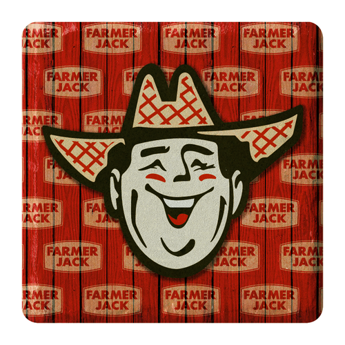 Farmer Jack Stone Tile Coaster