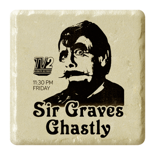  Second Story Sir Graves Ghastly Stone Tile Coaster