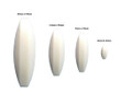 USA Lab Rare Earth  Magnet Egg Shaped Stir Bars - Various Sizes