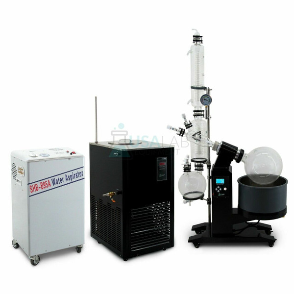 USA Lab 20L Rotary Evaporator Turnkey Setup Rotovap RE-1020