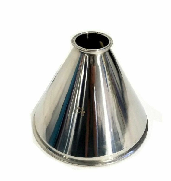 Conical Reducer - Tri Clamp 6" to 12" - SS304