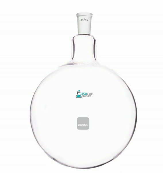 2000mL Round Bottom Receiving Flask - 1 neck 24/40 2000mL Round Bottom Receiving Flask - 1 neck 24/40