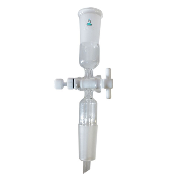 USA Lab 24/40 Female to Male Adapter with Stopcock