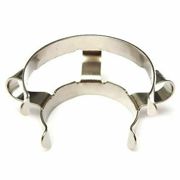 #24 Metal Keck Clamp For 24/40 & 24/29 Ground Joints - Lot of 5 #24 Metal Keck Clamp For 24/40 & 24/29 Ground Joints - Lot of 5