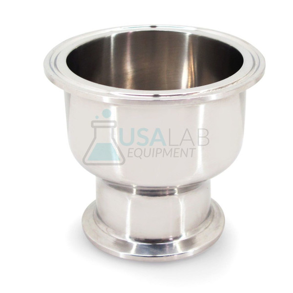 Hemispherical Reducer - Tri Clamp 3" to 2" - SS304