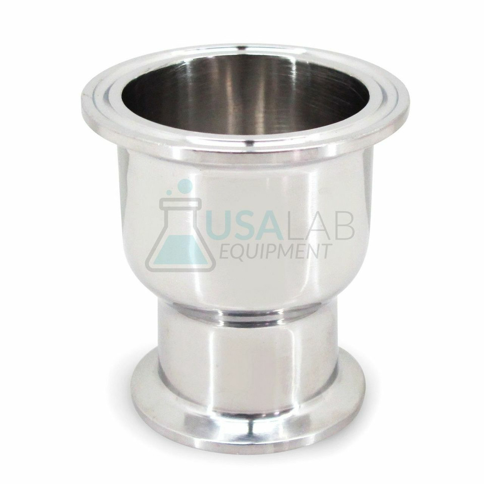 Hemispherical Reducer - Tri Clamp 2" to 1.5" - SS304