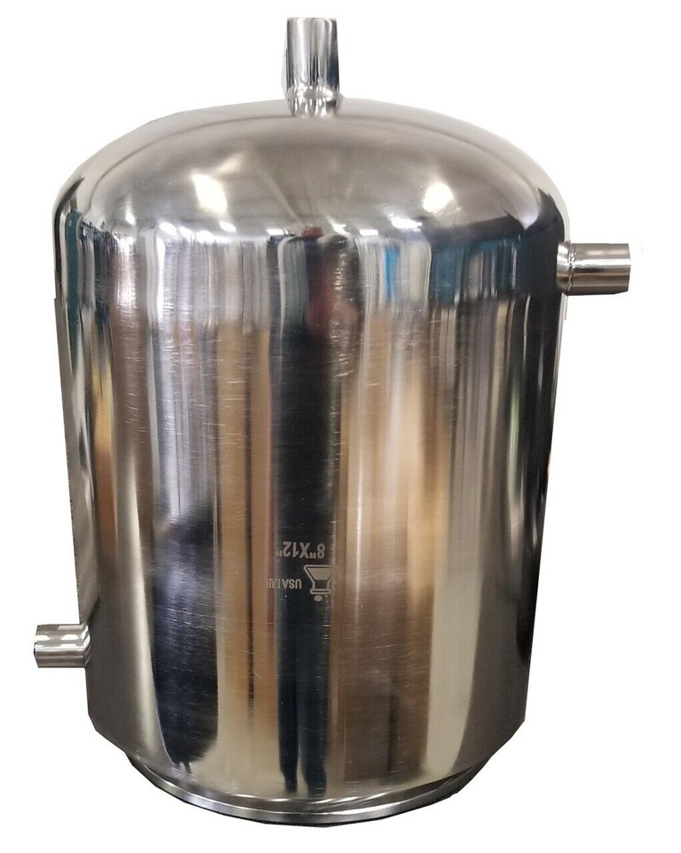 8" x 12" Jacketed Collection Base - 1/2" FNPT