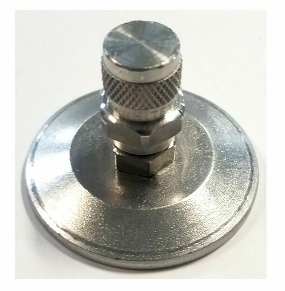 1.5" Tri-Clamp Manual Pressure Release Valve - Stainless Steel Low Pressure