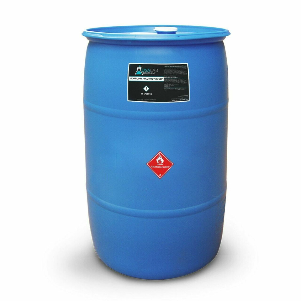 USA Lab Isopropyl Alcohol 99%  - 55 Gallon Drum