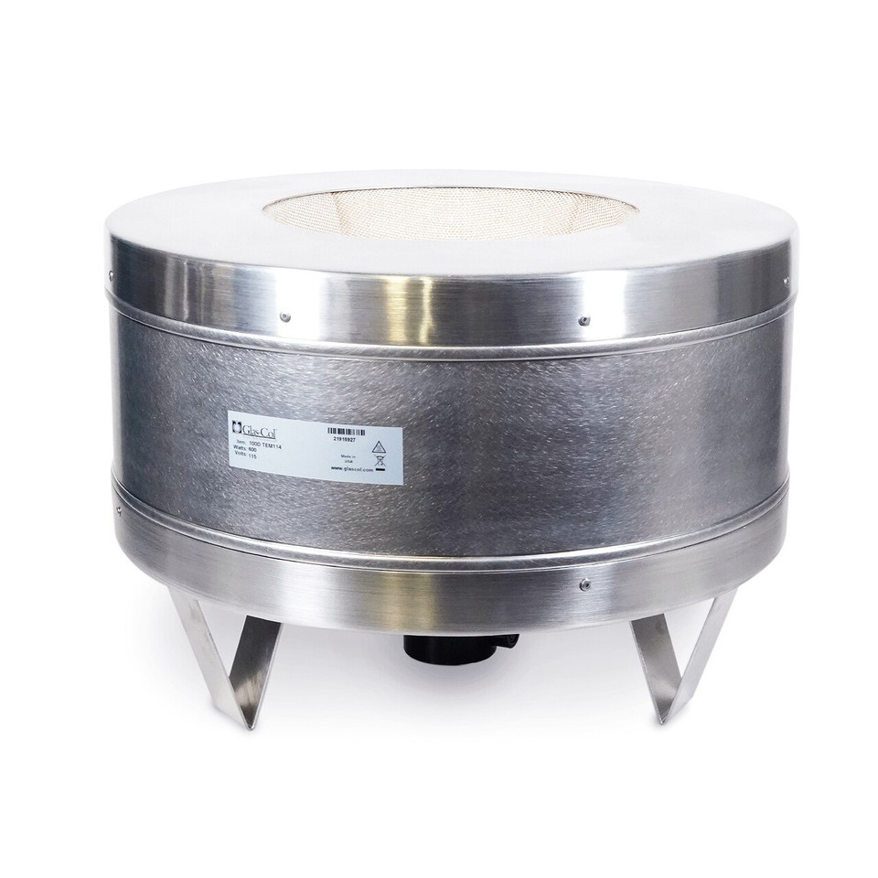 Glas-Col 100D-TEM114 5L Heating Stirrer Mantle - 110V - 400°C - USA Made