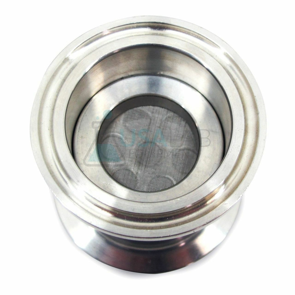 Filter Plate Kit - Tri Clamp 1.5" With 100 Micron Mesh & Filter Ring - SS304